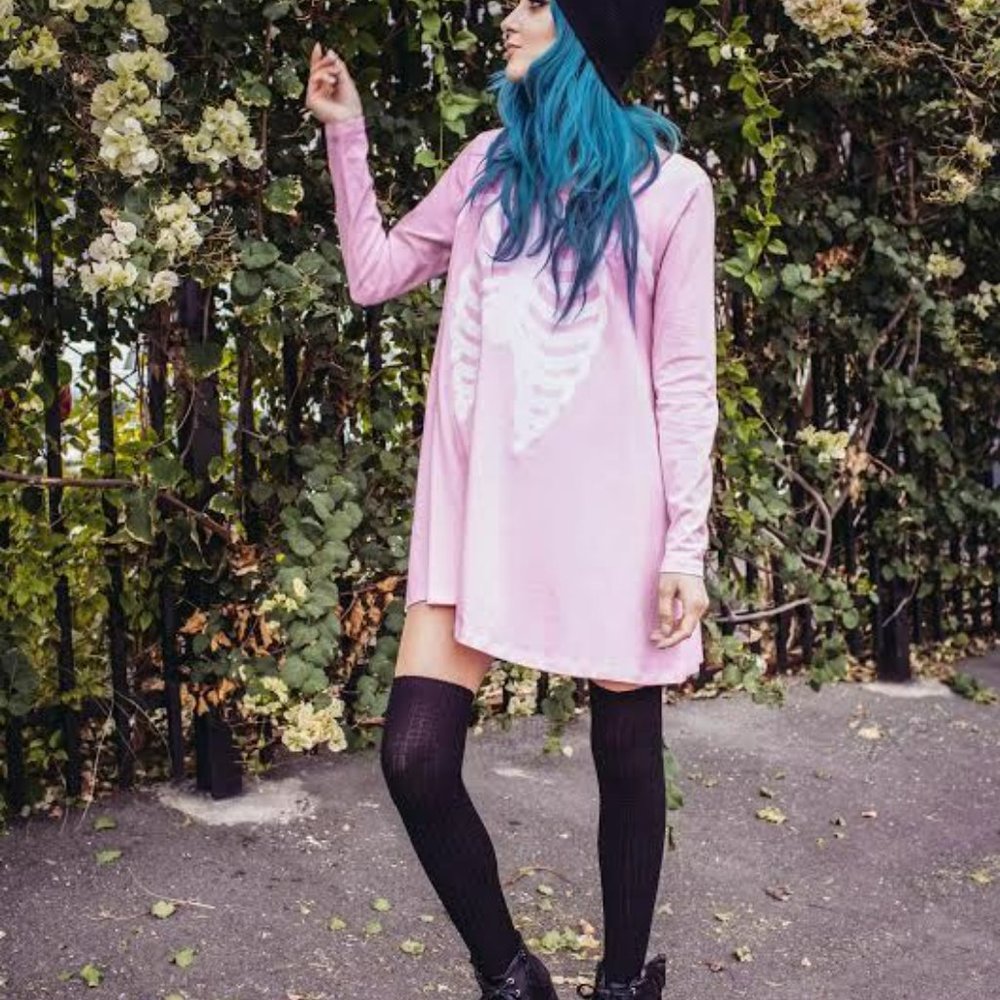 Iron Fist wishbone trapeze dress